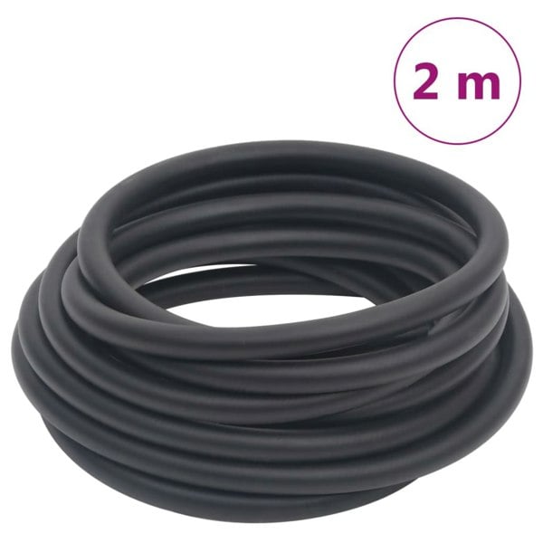 Berkfield Hybrid Air Hose Black 0.6" 2 m Rubber and PVC