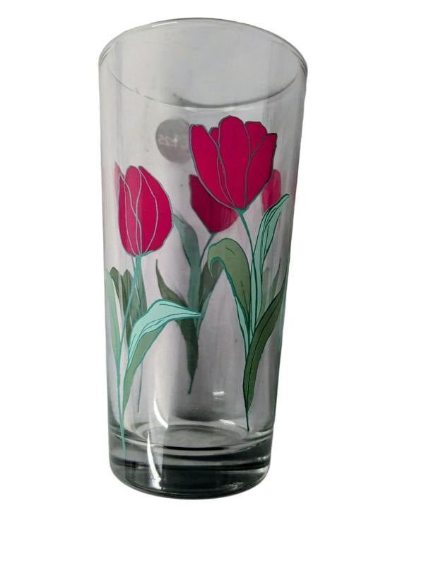Crystalline Patterned Tumbler Glasses