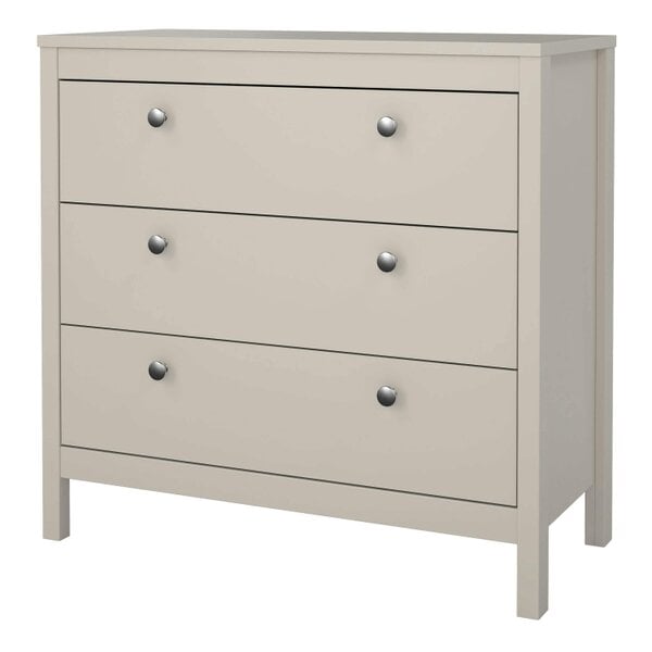 Wyld Haus Gossmere Natural Cashmere Chest 3 Drawers