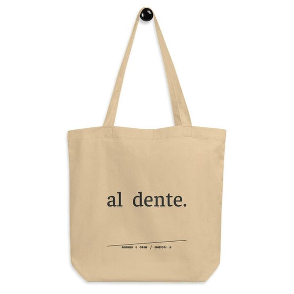 Anchor & Crew 11 Life, Al Dente EDITIONS Recycled Cotton Tote Bag