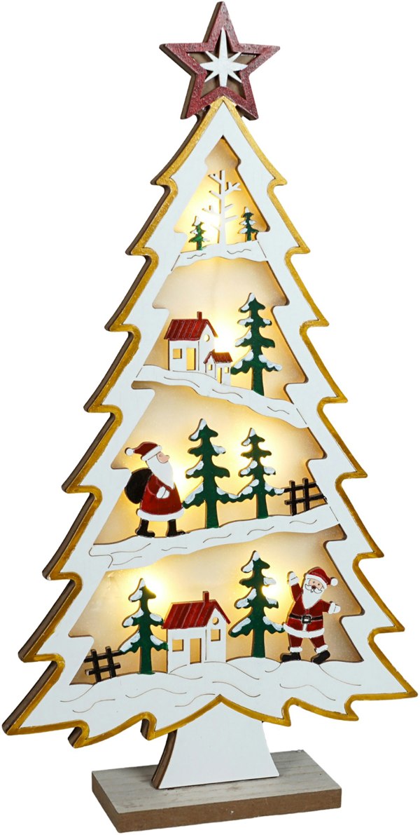Xmas Haus LED Xmas Tree  Festive Village