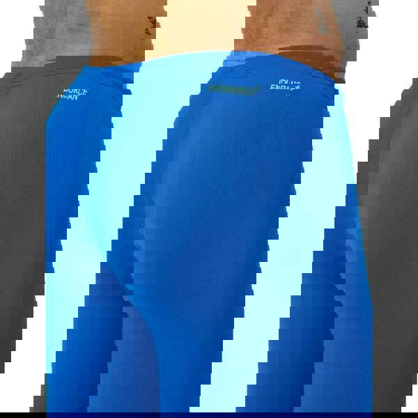 Blue Speedo Hyperboom Placement swim jammer with endurance+ shorts