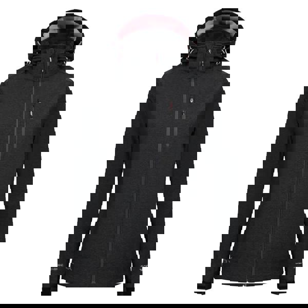 Trespass Womens/Ladies Lorimer DLX Softshell Jacket - Dark Grey Marl - 