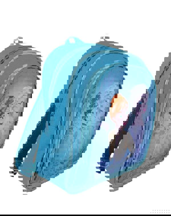 Disney Girls Blue Elsa, Anna Backpack (One Size)