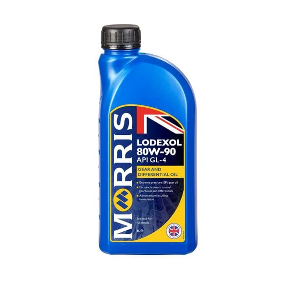 Morris Lodexol 80W-90 Mineral Gear Oil API GL-4 MAN 341 E-1 Z-2 MB 235.1 1L