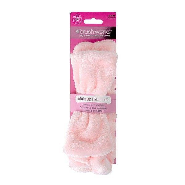 Brushworks Makeup Headband - Pink