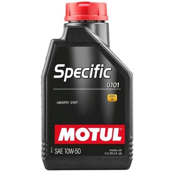 Motul Specific ABARTH 0101 10W50 Fully Synthetic Engine Oil ACEA C3 API SN 1L
