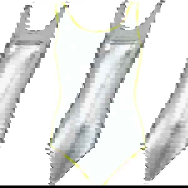 Zoggs Tropical Bliss Thermal Lined Scoopback Swimsuit - Purple/Lime