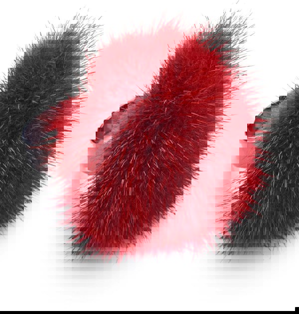 Ring Pom Pom  Brick Red