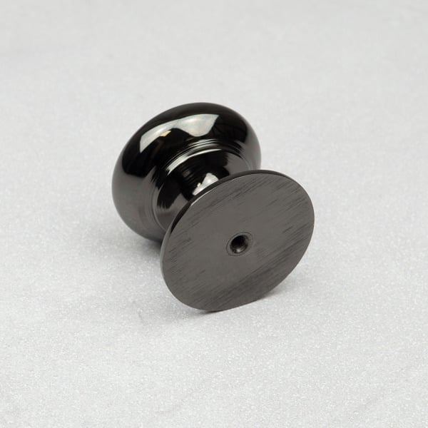 Handle & Home Black Nickel Knob and Cup Handle