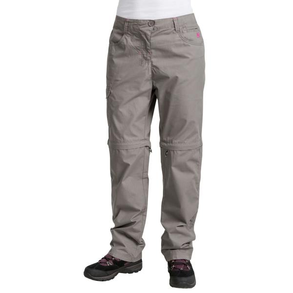 Trespass Womens/Ladies Rambler Convertible Hiking Trousers - Storm Grey - 