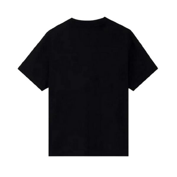 Palm Angels Mens Milano Spray Logo T-Shirt - Black/Green - 