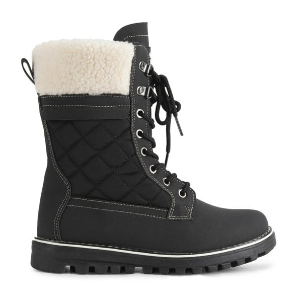 VIVA Polar Women's Memory Foam Thermal Deep Tread Rubber Sole Snow Boots