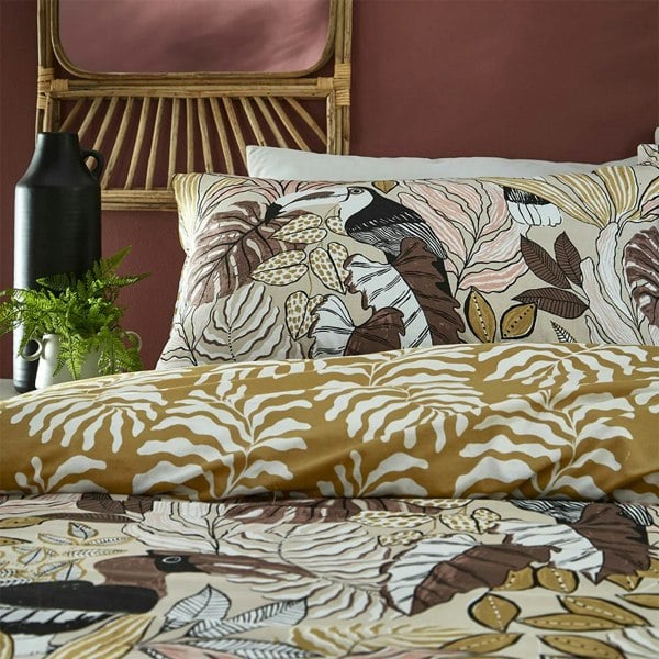 Furn Tocorico Toucan Duvet Cover Set - Natural