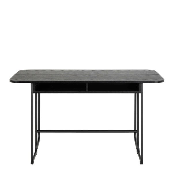Wyld Haus Tinglev 4 Seater Black Folding Dining Table