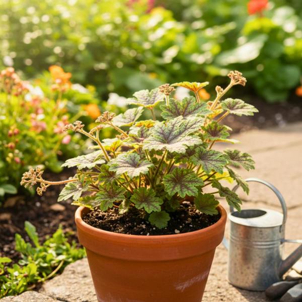 Heuchera Tapestry Evergreen Perennial Garden Plant 2L Pot