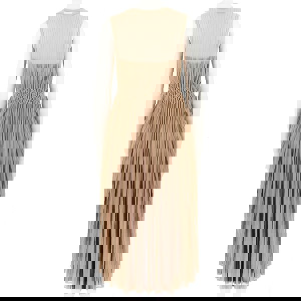 Alaia luxurious origami midi dress in a signature blush tone