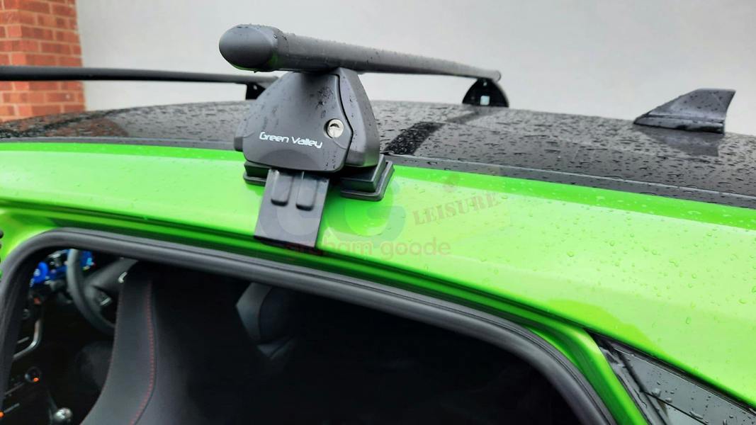 Green Valley Complete Roof Rack Bar System for Ford Puma 2020- onwards, No Fix Points or Rails