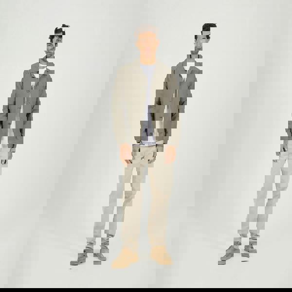 Brave Soul Green Seersucker Shacket - Green Image 3