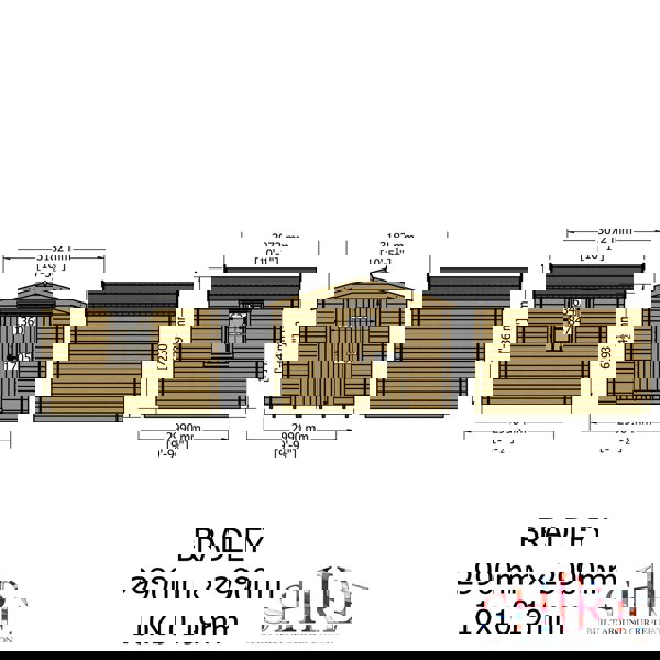 Shire Bradley 10x10 Log Cabin 19mm interlock Cladding - Best Shed