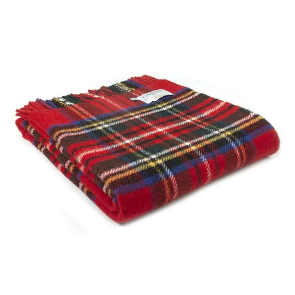 Tartan PNW Throw - Royal Stewart - 150x183cms