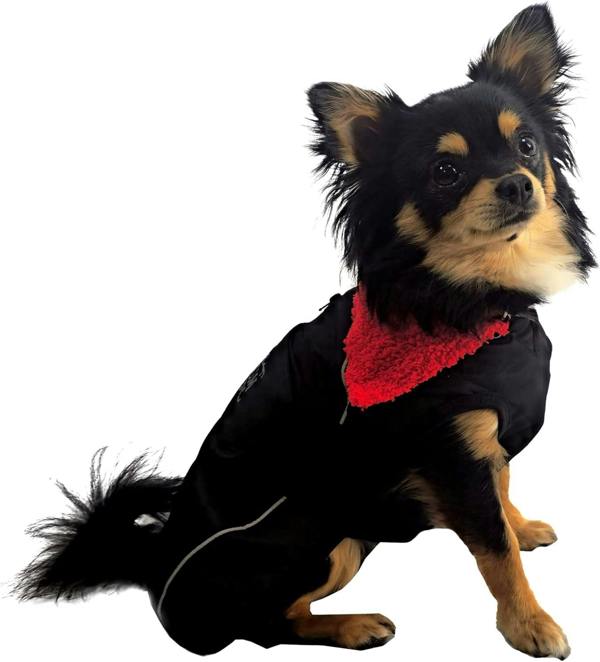 Waterproof Dog Jacket – Fleece-Lined, Reflective, Adjustable Fit - Optimum