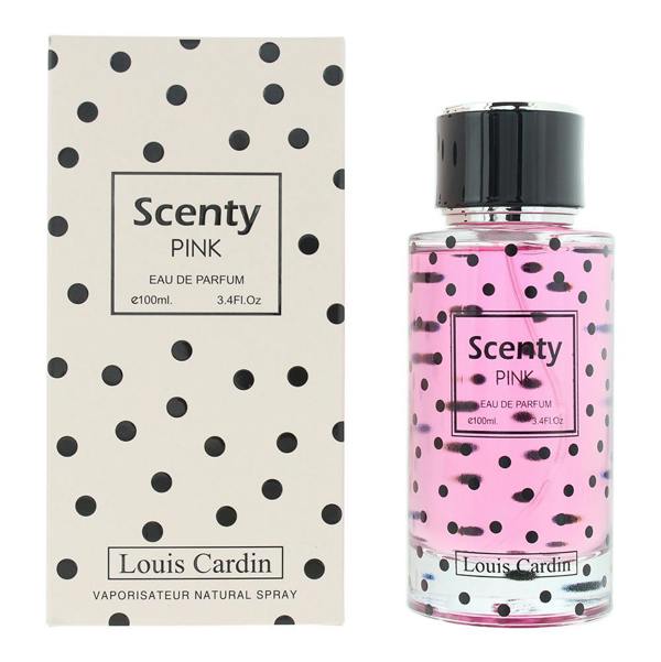 Louis Cardin Scenty Pink Eau de Parfum 100ml Spray for Her