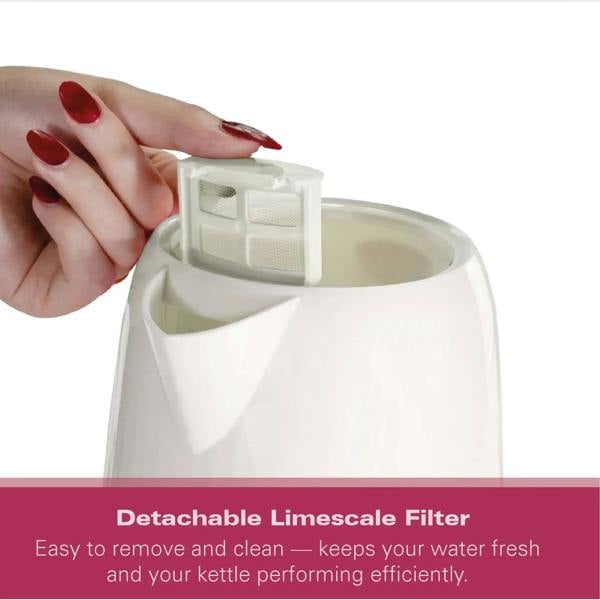 Hamilton Beach Miami 1.7L Kettle Sand - Hamilton Beach UK