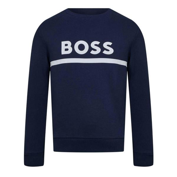 Boss Childrens/Kids Regular Sweatshirt - Navy - 