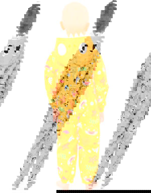 Vanilla Underground Baby Shark Unisex Kids Yellow Character Puddle Suit