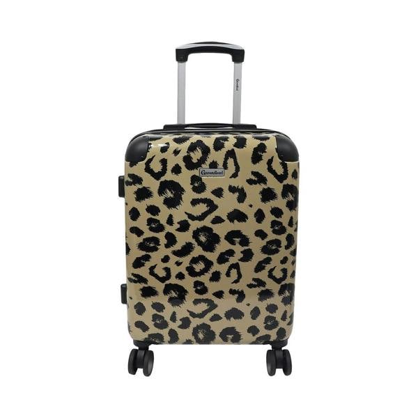 Groundlevel Animal Print 20" Hard Shell Cabin Suitcase Lightweight Spinner Carry On
