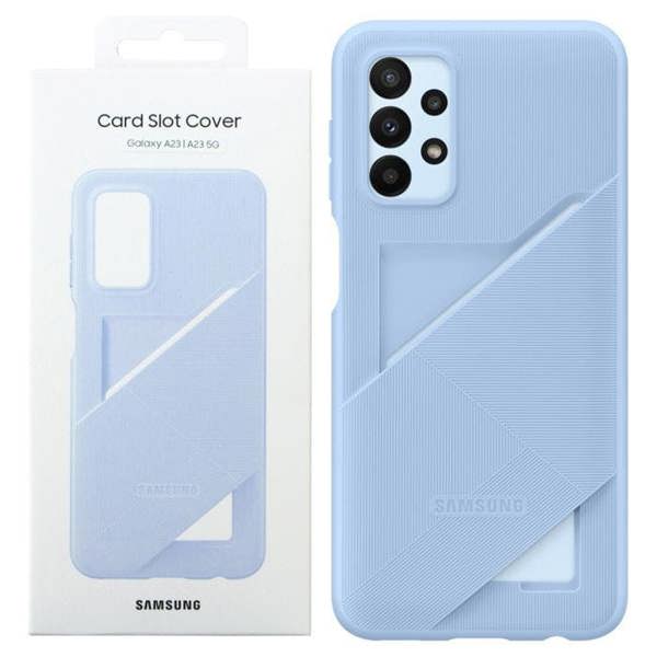 Samsung Galaxy A23 5G Card Slot Case Arctic Blue - EF-OA235TLEGWW