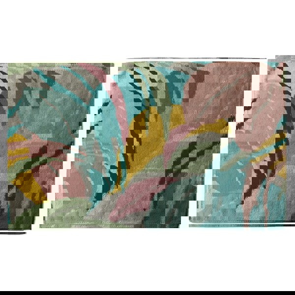 Benjamin Tate Design artistic abstract leaves (Bath Towel)