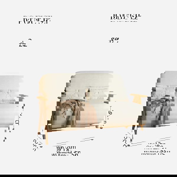 Antonia Single Sofa Bed, Armchair, Linen-Rit Concept-Rit Concept