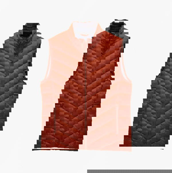 Joules GARRETT Mens Showerproof Padded Gilet Orange