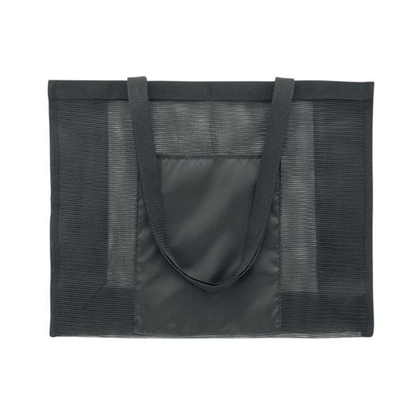 MidOcean Limp RPET Mesh Tote Bag - Black - 