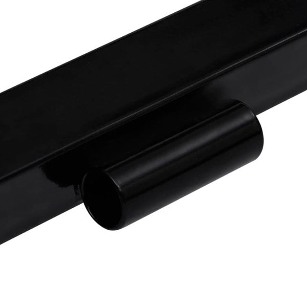 Berkfield Snow Plow Adapter for Lawn Mower Black
