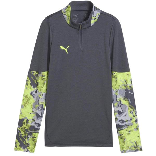 Puma Childrens/Kids Quarter Zip Drill Top - Grey - 