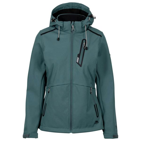 Trespass Womens/Ladies Neman TP75 Soft Shell Jacket - Spruce Green - 