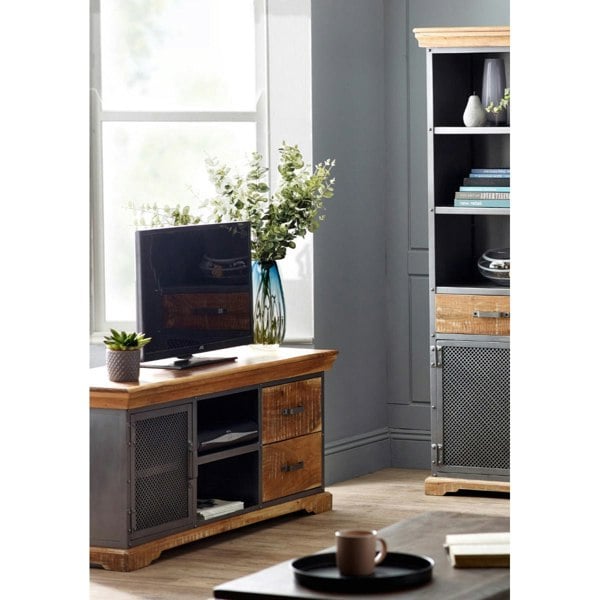 IH Design Dunphy Industrial TV Media Unit
