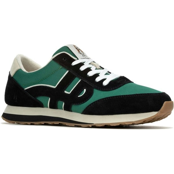 Hush Puppies Seventy8 Leather Men's Green Trainers