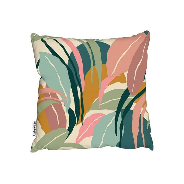 Benjamin Tate Design Artistic Abstract Leaves (Outdoor Cushion)