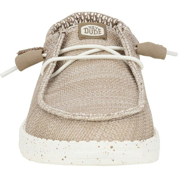 HEYDUDE Wendy Stretch Mesh Shoes - Walnut