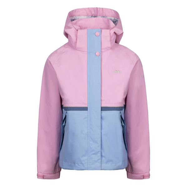 Trespass Girls Allora TP50 Waterproof Jacket - Sweet Pink - 