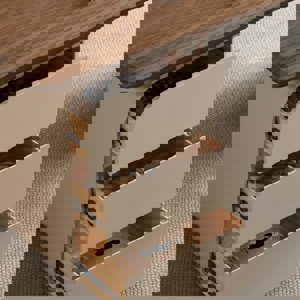 Ahn Office Desk With Storage, Walnut & Cream-Rit Concept-Rit Concept