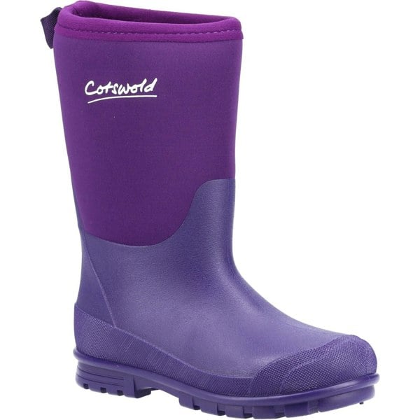 Cotswold Hilly Neoprene TPR+Neoprene Purple Wellington Boots