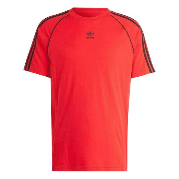 Adidas Mens Originals Trefoil T-Shirt - Red - 
