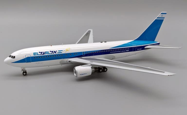 MCSlots El Al Israel Airlines Boeing 767-200 4X-EAC 1:200 Inflight200 IF762EY1024R