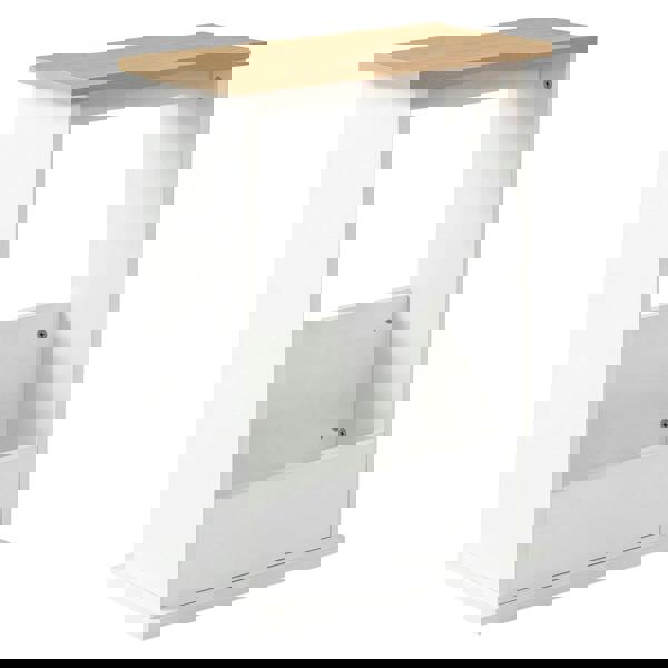 Levede Side Table Slim Storage Magazine Rack Sofa End Table Small Space Compact