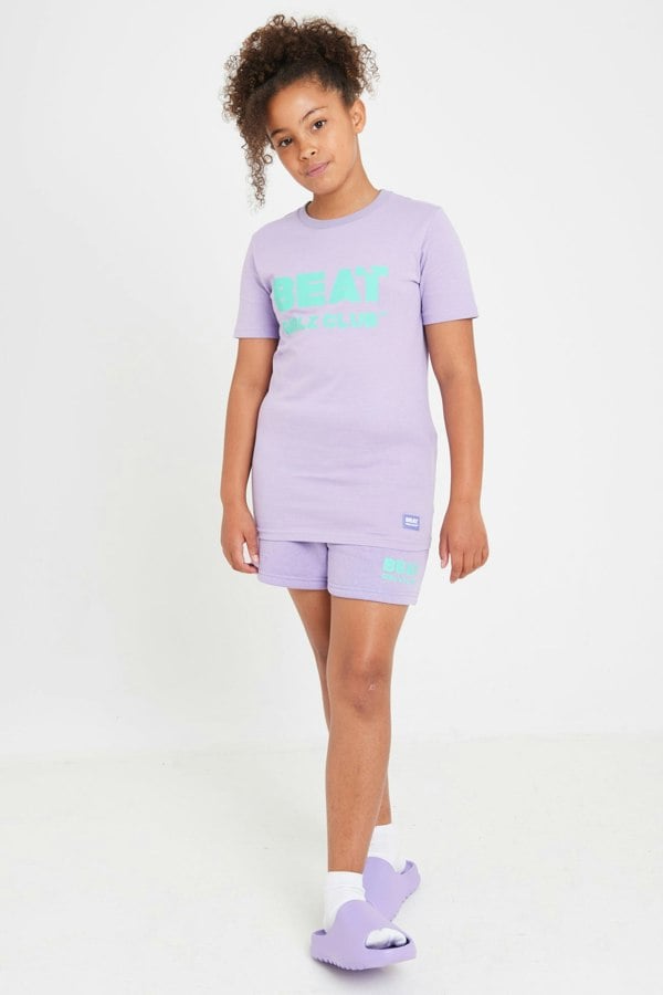 Beat Girlz Club Signature T-Shirt - Lilac